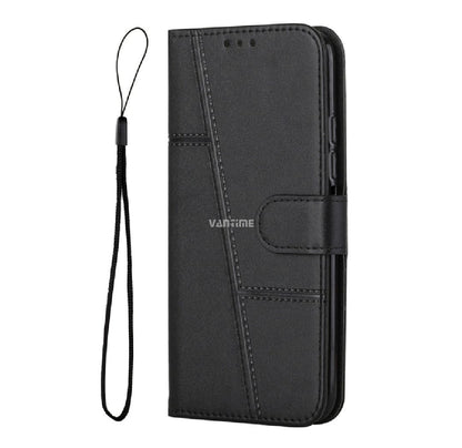 Book Cover for Infinix Note 50 4G / Note 50 Pro 4G Retro PU Wallet Case Flip Clasp Stand Cards Holder Casing