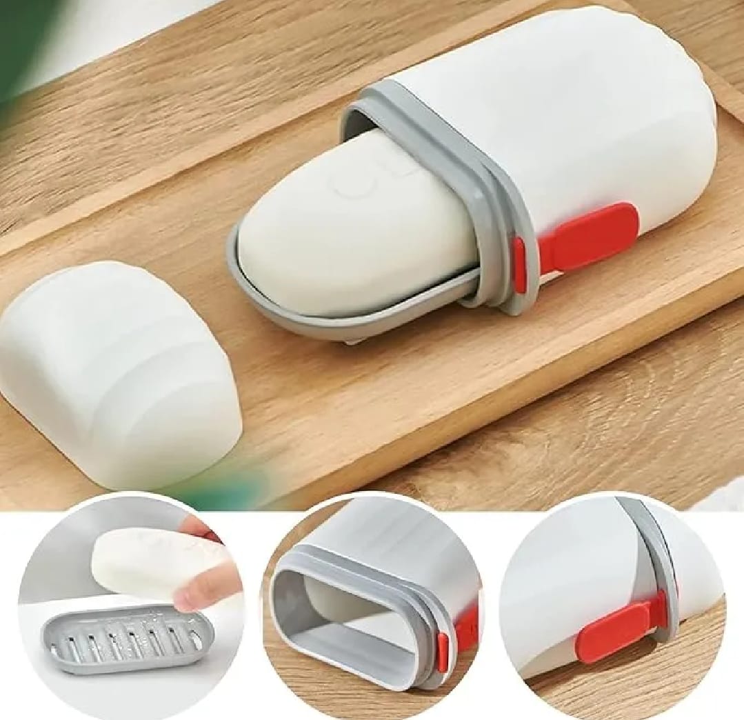 Soap Dish Travel | Sealed Small Soap Box - Travel Soap Bar Container, Bar Soap Box Holder for Soap Storage of All Sizes