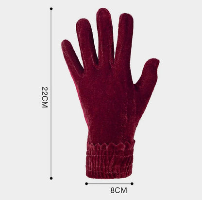 Palachi Winter Mittens Full Finger Velvet Full Finger Warm Gloves